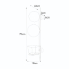 5002 PLANT WALL LAMP